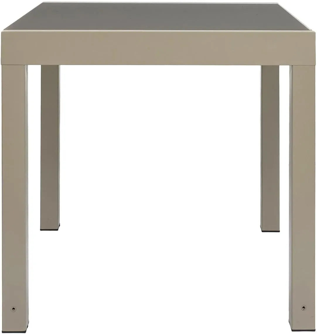 Table de Jardin Extensible Haria Beige 80-160 cm - Élégance pour Extérieur