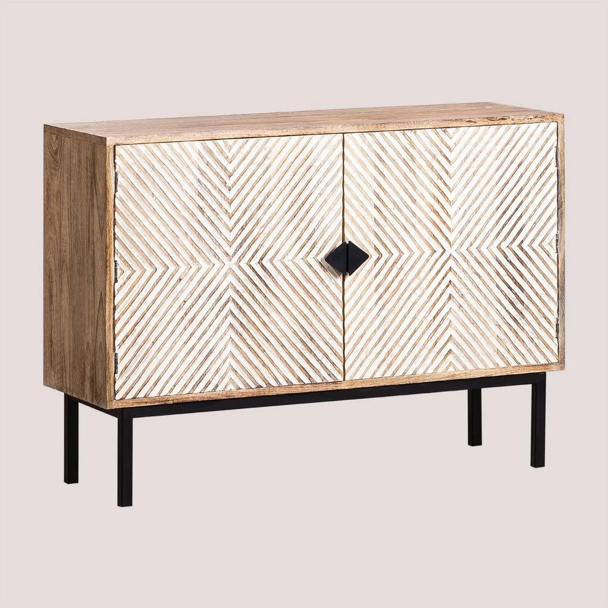 Buffet en Bois de Manguier Alembe - Finition Naturelle