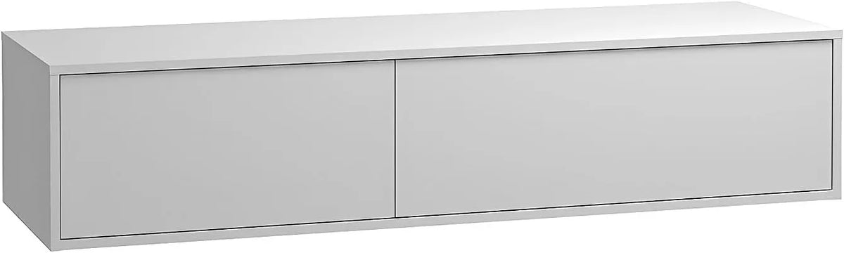 Meuble Vasque Suspendu Blanc 150 cm - ISAURE II