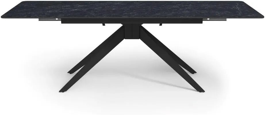 Vittoria - Table Extensible en Céramique Anthracite - 180 à 240 cm