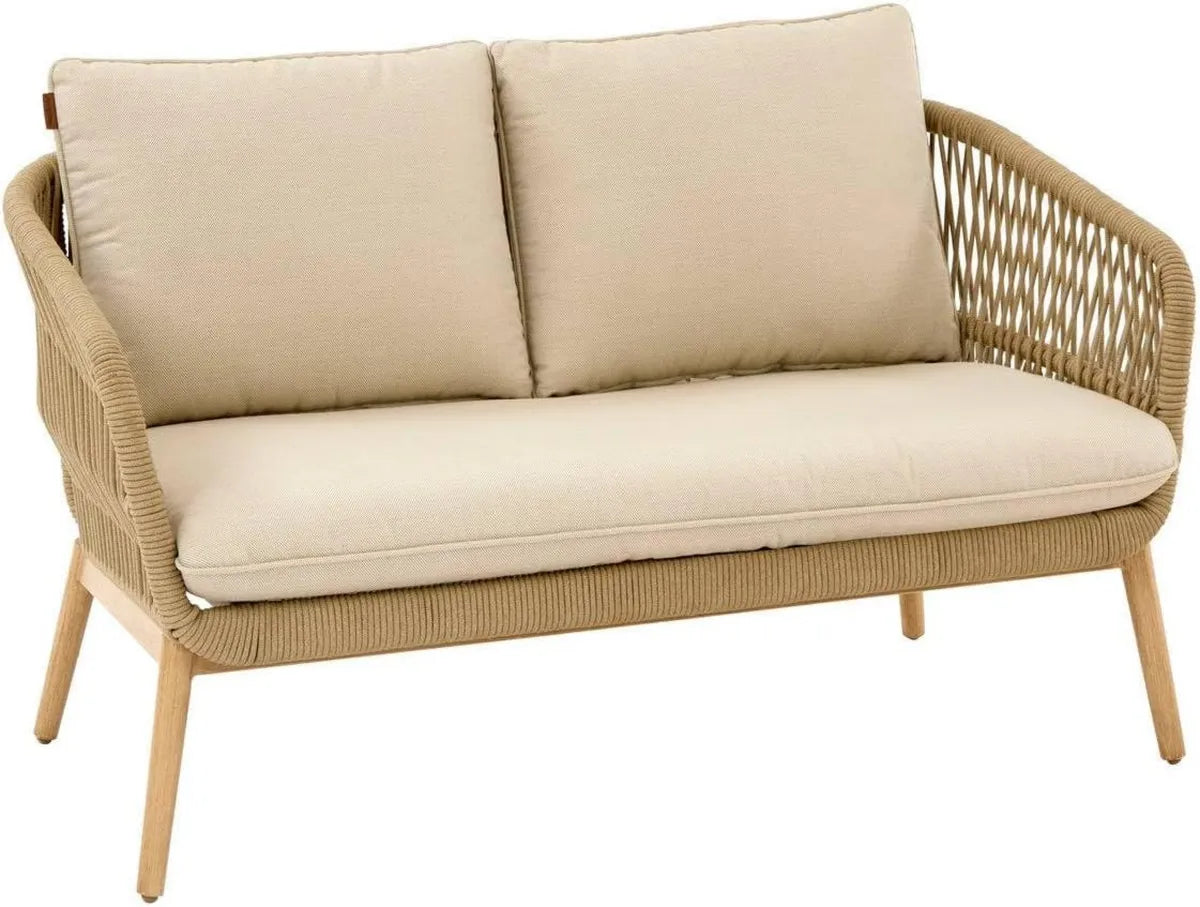 Canapé de Jardin 2 Places Orissa Beige par Hespéride