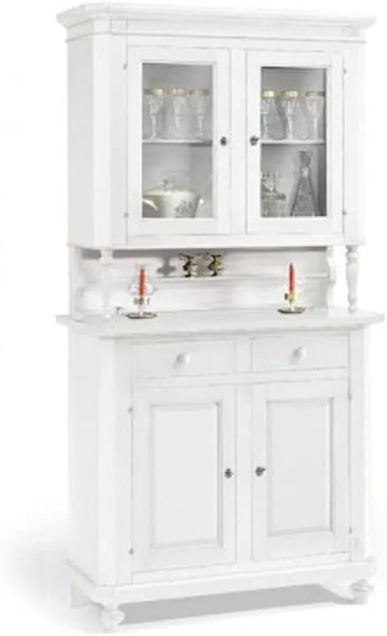 Vitrine et armoire d'exposition: en verre, en bois, avec tiroirs, 2 portes, 2 tiroirs, 104 × 43 × 218 cm