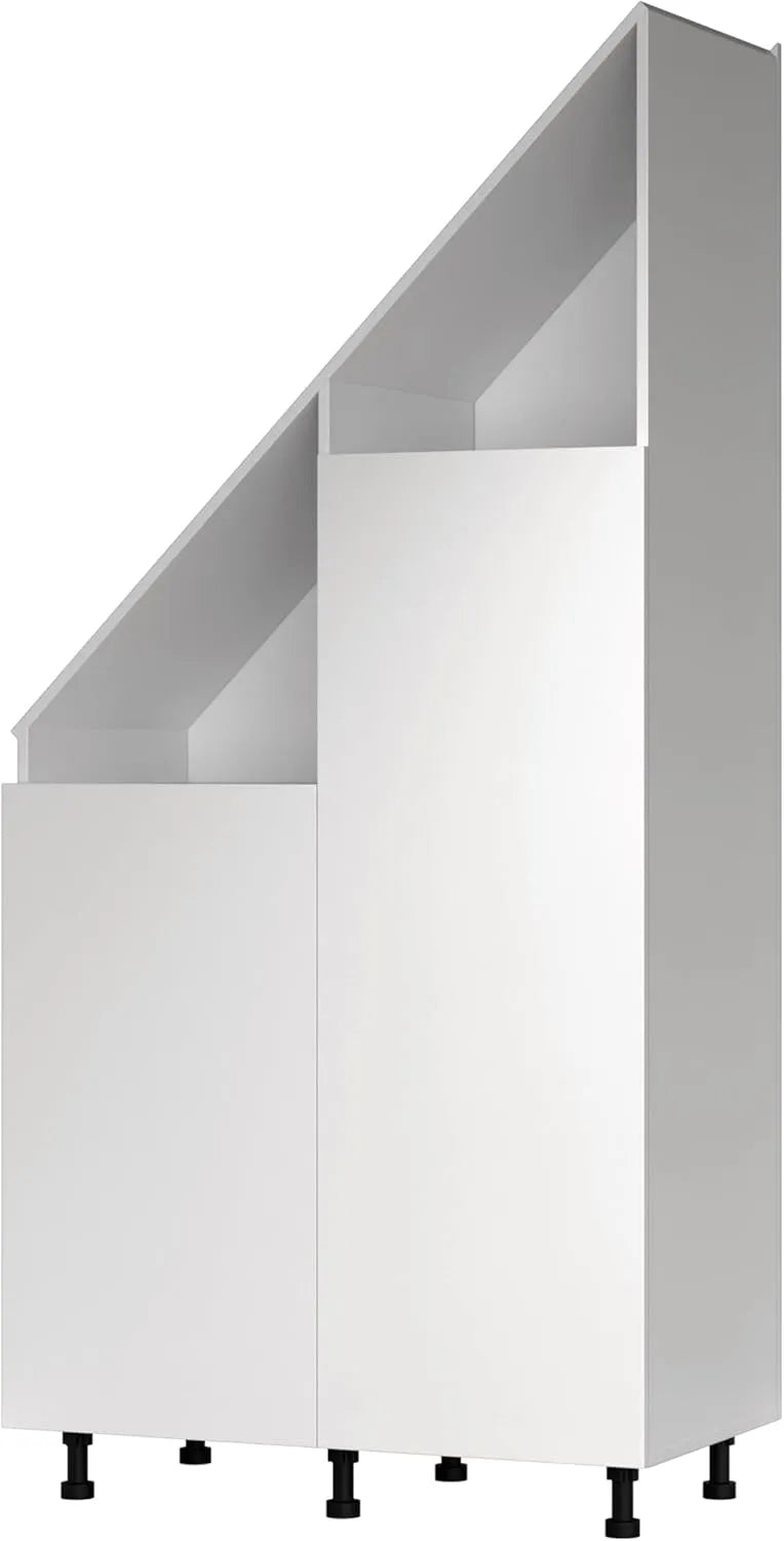 Armoire de rangement: Blanche, montage mural