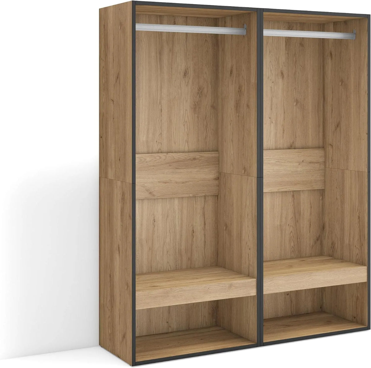 Armoire de rangement: avec rangement, 120 × 145 × 35 cm