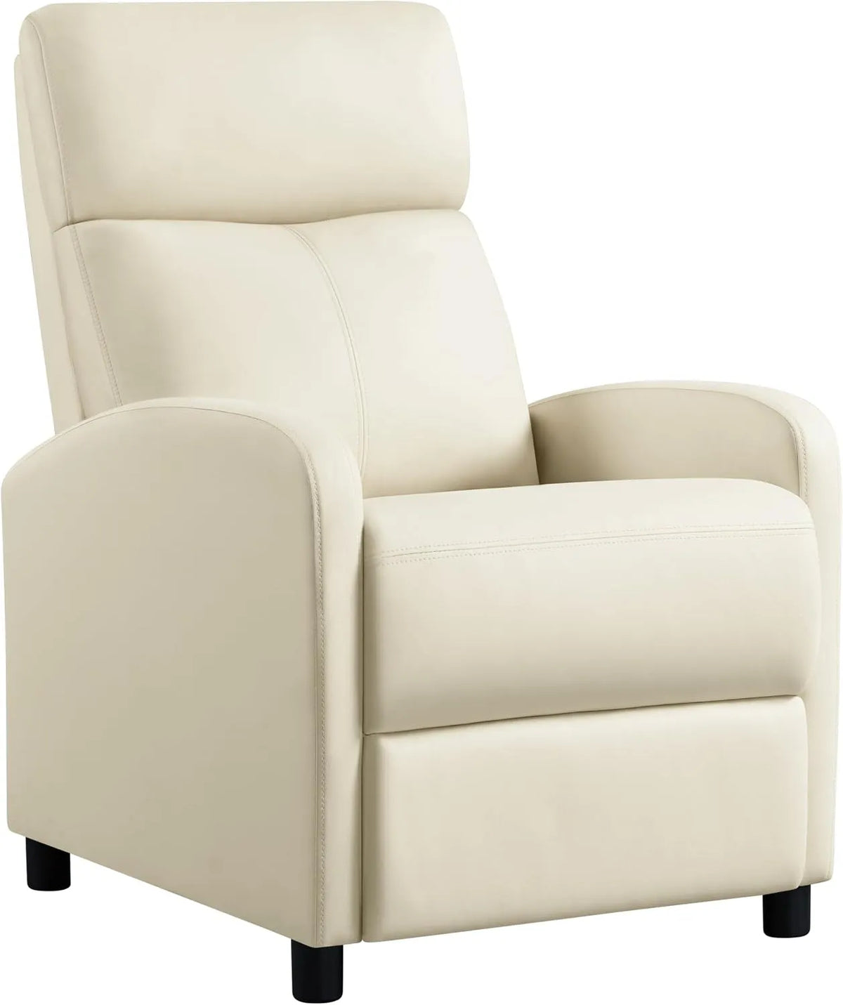 Canapé: en cuir PU, beige