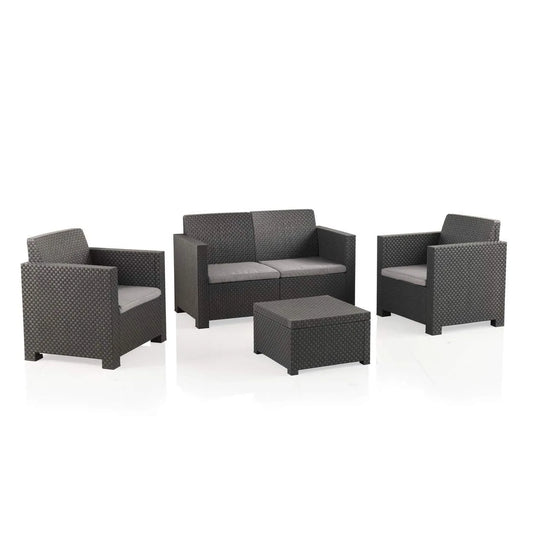 Garden Furniture Set Graphite