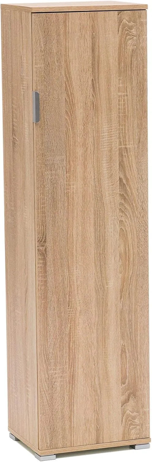 Armoire de Rangement Moderne pour Balais, 151 x 33 x 40 cm, Chêne Sonoma