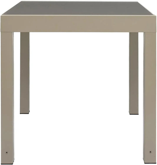 Table de Jardin Extensible Haria Beige 80-160 cm - Élégance pour Extérieur