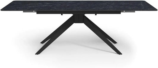 Vittoria - Table Extensible en Céramique Anthracite - 180 à 240 cm