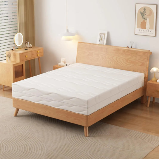 Matelas 120x200 cm, Confort Premium 7 Zones, Mousse Mémoire, Respirant, Fermeté Moyenne