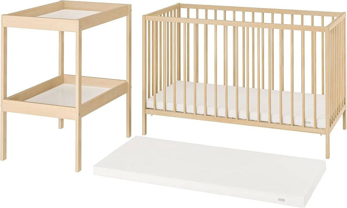 Ensemble de Meubles pour Bébé en Hêtre - SNIGLAR par Ikea