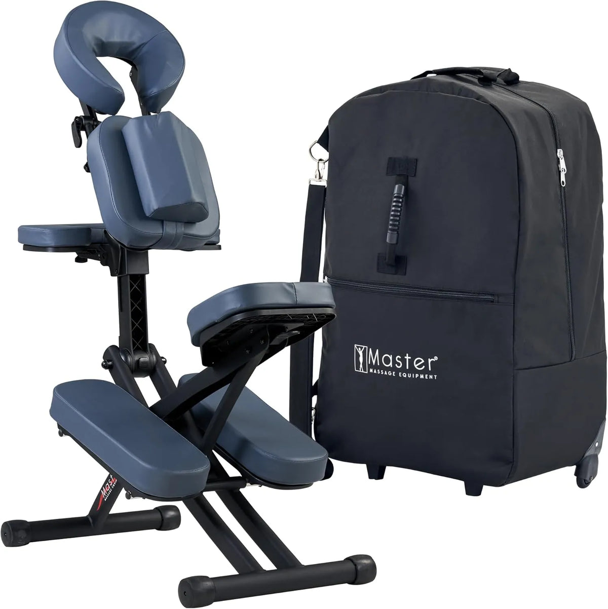 Chaise de Massage Portable en Aluminium Rio Bleu - Confort et Qualité