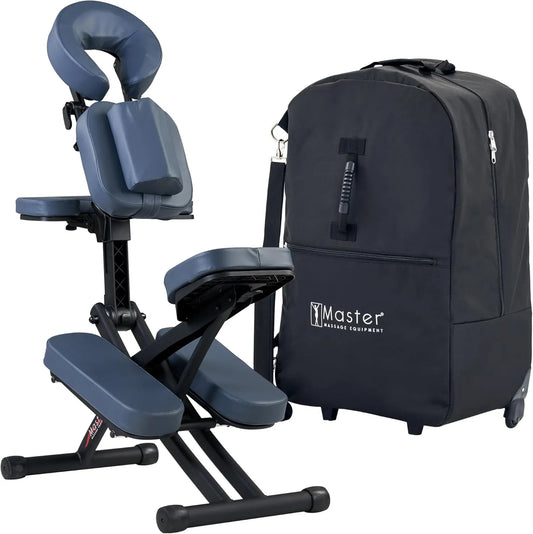 Chaise de Massage Portable en Aluminium Rio Bleu - Confort et Qualité