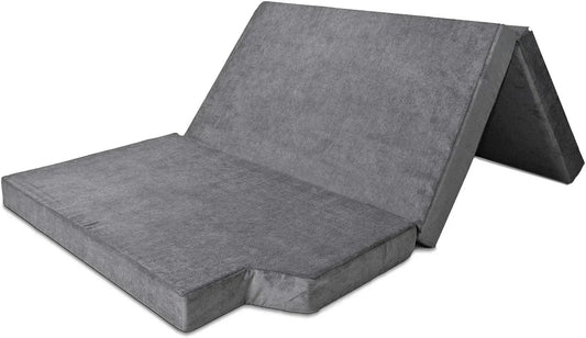 Matelas Pliant Confortable pour Volkswagen California T5/T6 - 200x115x10 cm - Gris Anthracite
