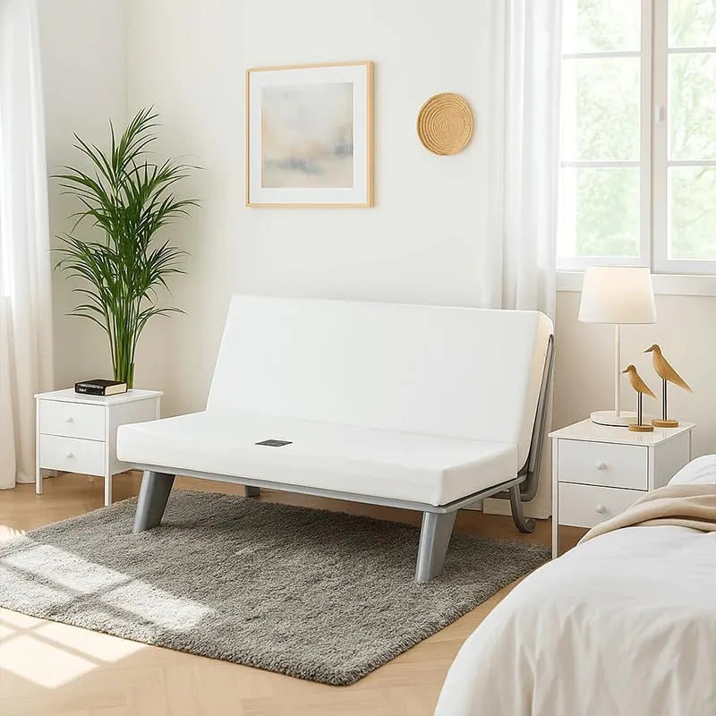Matelas pour Banquette BZ à Mémoire de Forme, Triple Pli