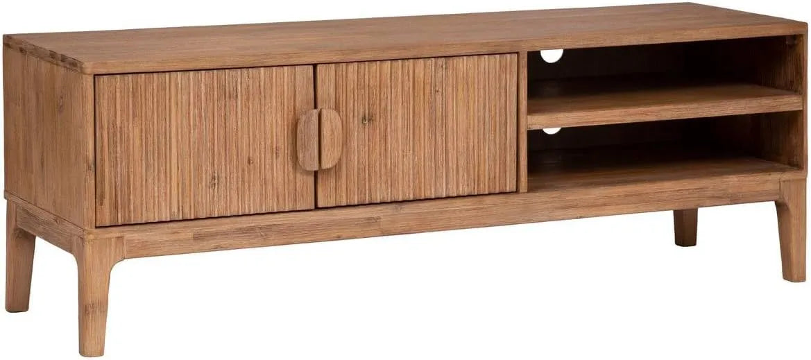 Atmosphera - Buffet TV en Bois d'Acacia avec 2 Portes
