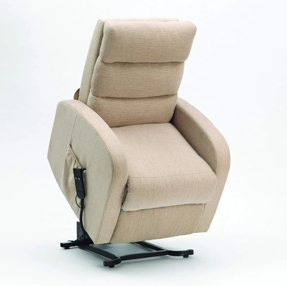 Fauteuil Releveur Relax Jade 2 Moteurs Tissu Beige
