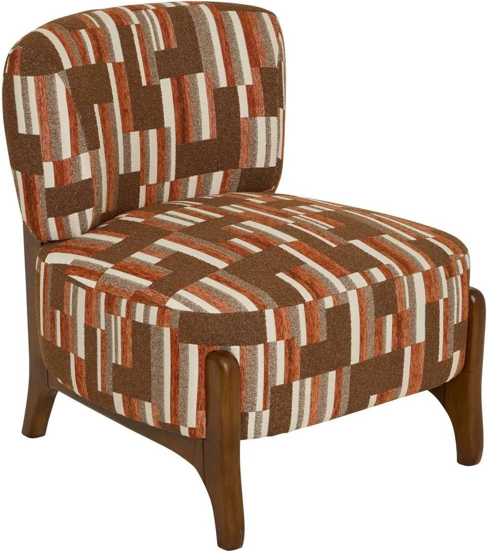 Fauteuil Relax Calix en Velours Ambre - Atmosphera