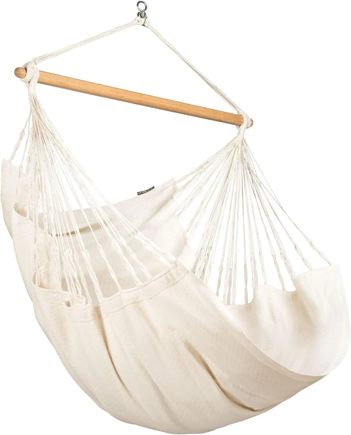 Chaise-Hamac en Coton Bio avec Rotation 360°, Fabrication Colombienne - Latte Confort