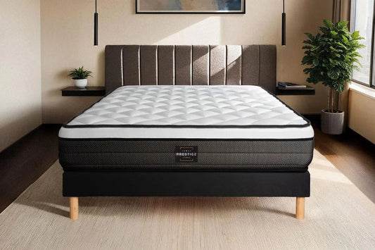 Matelas 160x200 à Ressorts Ensachés avec Mémoire de Forme, Confort Équilibré 5 Zones, Épaisseur 26 cm