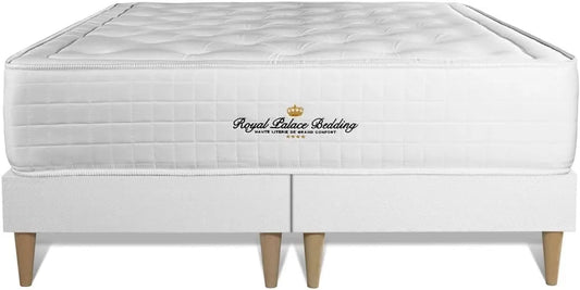 Ensemble de Literie de Luxe à Mémoire de Forme Buckingham 180x200 avec Sommier Double | Épaisseur 30 cm | Confort Équilibré