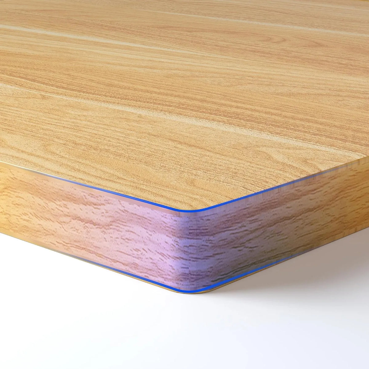 Plateau en Érable 160x80cm Certifié FSC pour Bureaux Ajustables et Tables