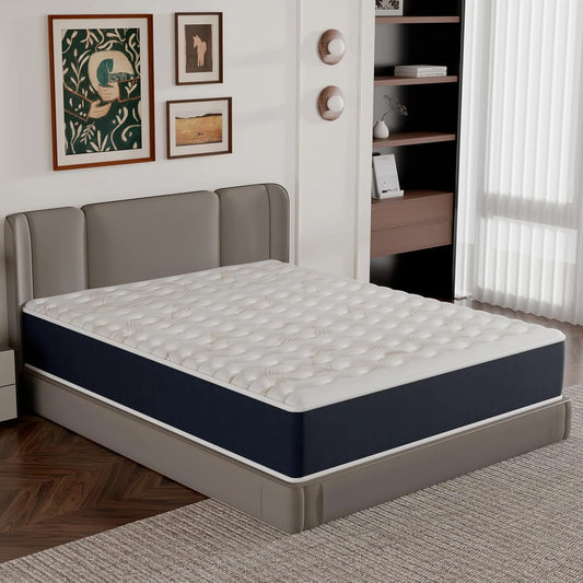Matelas 90x200 cm, 28 cm Épaisseur, Mousse à Mémoire et Confort Optimal, 7 Zones Réversibles, Respirant
