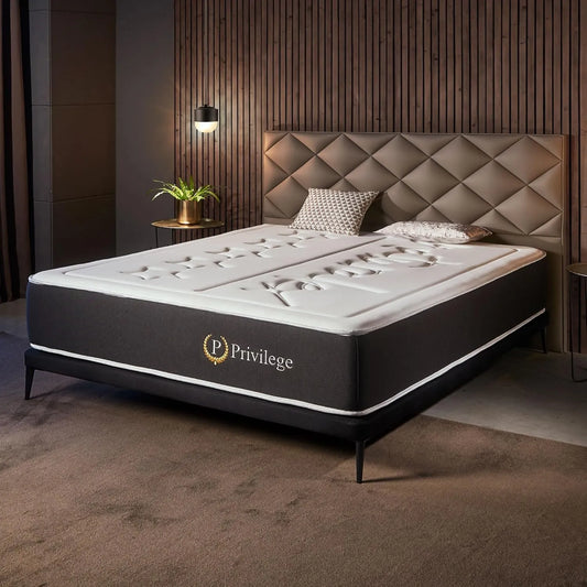 NATURALEX Matelas 140x190 cm - Confort Premium Mémoire de Forme - Soutien 7 Zones - Réversible et Respirant - Fabriqué en Europe