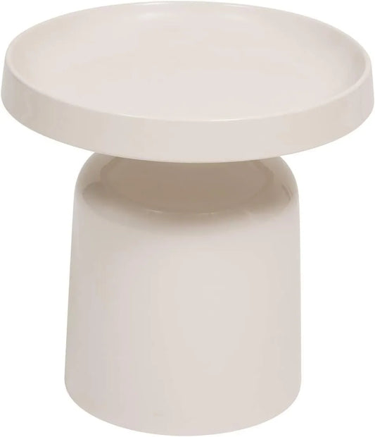 Atmosphera - Table d'Appoint en Argile, Design Moderne, 43 x 43 cm