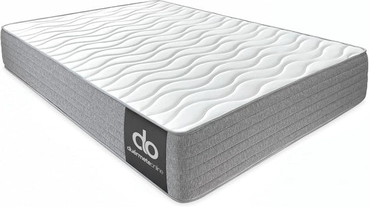 Matelas Frida 135 x 190 cm Viscoélastique, Ergonomique et Respirant, Double Face Hiver/Été, 30 cm d'Épaisseur