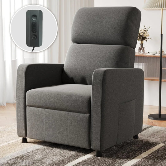 Fauteuil Relax Électrique Réglable Devoko avec Repose-Pieds, Confort pour Salon et Home Cinéma