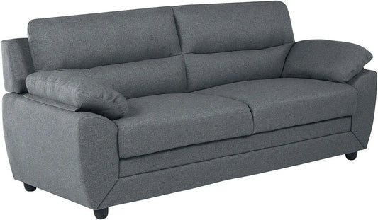 Canapé — revêtement en tissu, 3 Places, anthracite