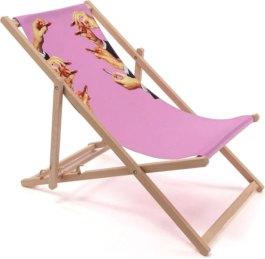 Chaise: rose